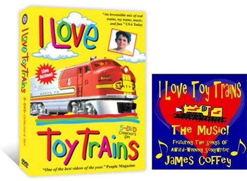 I Love Toy Trains: The Complete Set (5 DVDs and 1 Music CD)