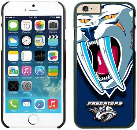 iPhone 6s(4.7) Hard Case Covers-NHL Nashville Predators iPhone 6s(4.7) Case-High Impact Heavy Duty Shockproof/Black