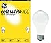 GE 41036 - 100A/W A19 Light Bulb (4 bulbs)