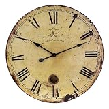 IMAX Large Wall Clock with Pendulum