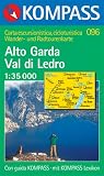  : Alto Garda. Val di Ledro. 1 : 35 000: Carta turistica (Kompass-Umgebungskarten)