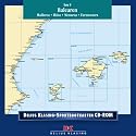 Delius Klasing-Sportbootkarten, CD-ROMs, Satz.9 : Balearen, 1 CD-ROM Mallorca, Ibiza, Menorca, Formentera. 1 : 13.600 - 1 : 1.000.000