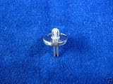 LED BULB for SOLITAIRE AAA MAGLITE KEYCHAIN FLASHLIGHT