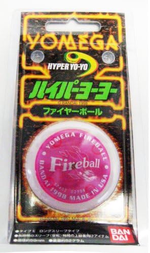 Bandai Yomega Hyper Yo-yo Pink Fireball Night Glow Japan Version