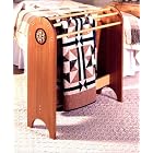 Click here to buy Shaker Applique Quilt Stand: Woodworking Plan by  the editors of WOOD Magazine.