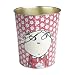 Kitchen & Housewares : Charlie and Lola Tin Waste Paper Bin - Red / White