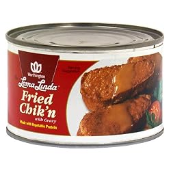 Loma Linda Fried Chik'N with Gravy, 13-Ounce Cans (Pack of 12)