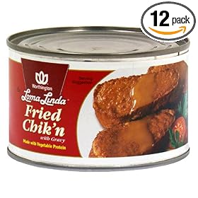 Loma Linda Fried Chik'N with Gravy, 13-Ounce Cans (Pack of 12)