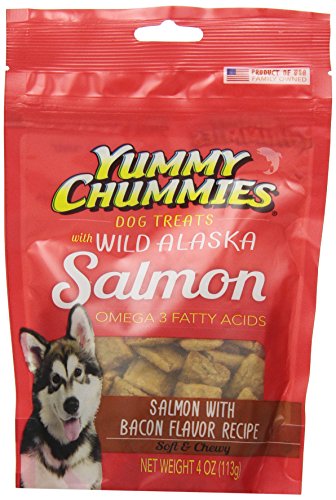 Arctic Paws 4-Ounce Salmon & Bacon Flavor Soft & Chewy Yummy Chummies