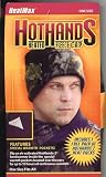 HeatMax HotHands HEATED Fleece Mossy Oak Camo Cap - Includes One Pair Warmers