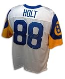 Autographed Torry Holt St. Louis Rams Throwback White Jersey (Super Bowl Year)