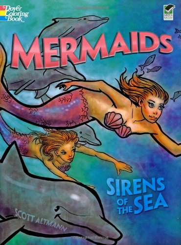 Cover image : Mermaids -- Sirens of the Sea (Dover Coloring Books)