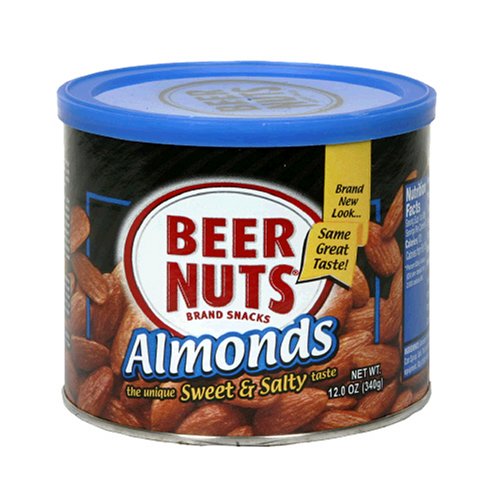Beer Nuts Almonds, 12-Ounce Unit (Pack of 3) by Almonds
