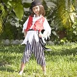 Girls Sassy Pirate Costume (lg)