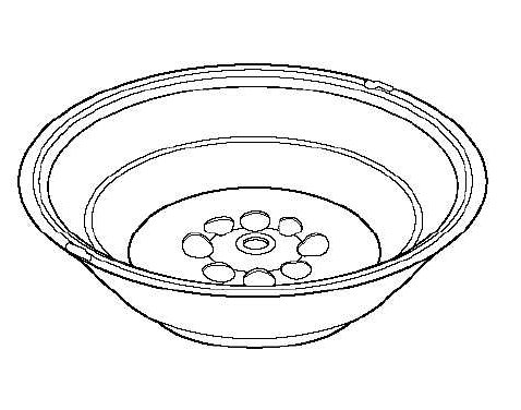 Magma Replacement Part Stove & Gas Grill Inner Fire Pan Marine Kettle Combination (Party Size)