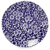 Churchill China Calico Blue Tea Saucer by Churchill China