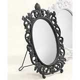 Black Cast Iron Mirror