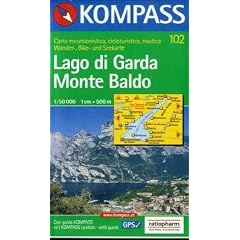 Lago di Garda / Monte Baldo 1 : 50 000. Wander-, Radtouren- und Seekarte