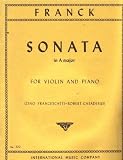Franck: Sonata in A Major for Violin and Piano