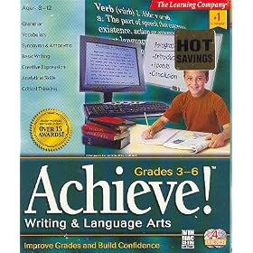 Achieve Writing & Language Grade 3rd-6th
