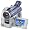 Sony Handycam DCR-DVD200 - Camcorder - 1.0 Mpix - optical zoom: 10 x - 3" DVD-R, 3" DVD-RW