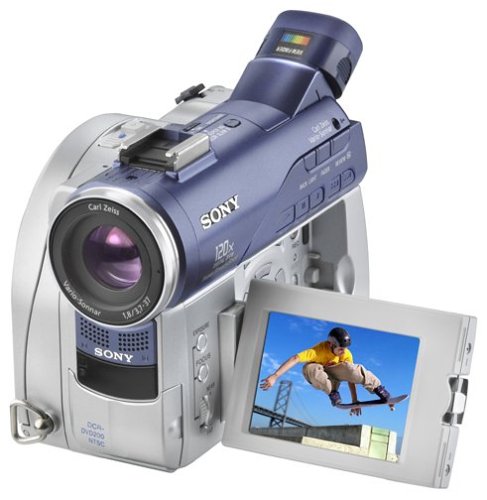 Sony Handycam DCR-DVD200 - Camcorder - 1.0 Mpix - optical zoom: 10 x - 3" DVD-R, 3" DVD-RW