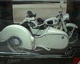 Die-cast Model BMW R25/3 with sidecar (1:10 scale in White)