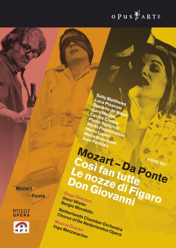 Mozart - Da Ponte (Cosi fan tute / Le nozze di Figaro / Don Giovanni) [DVD]