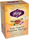 Yogi Sweet Tangerine Positive Energy, 1.02 Ounce (Pack of 6)