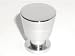 22mm Dia Polished Chrome Round Knob