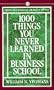 1000 Things You Never Learned in Business School: How to Manage Your Fast-Track Career (Mentor)