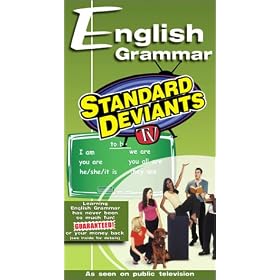 Standard Deviants TV: English Grammar [VHS]