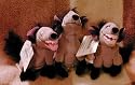 Disney's Set of 3 Lion King Hyena Banzai, Ed and Shenzi 8"