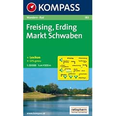 Freising, Erding, Markt Schwaben: Wanderkarte mit Kurzf�hrer und Radwegen. GPS-geeignet. 1:50.000
