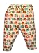 Elephant Parade Pants by Zutano - Multi-colored - 0-6 Mths