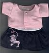 50's Outfit #599219 fits 12" Pink Moose animals and most Webkinz, Shining Star and 10"-12" Stuffed Animals