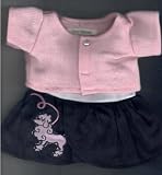 50's Outfit #599219 fits 12 Pink Moose animals and most Webkinz, Shining Star and 10-12 Stuffed Animals