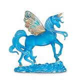 Starlight Sapphire Blue Unicorn Figurine by The Hamilton Collection