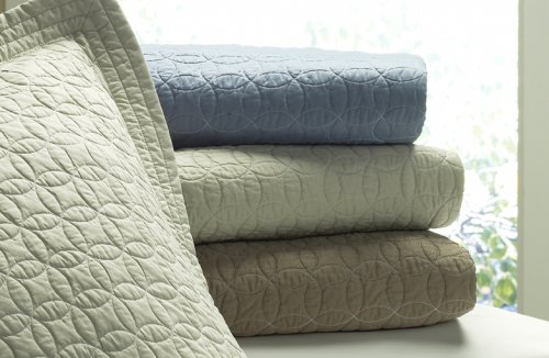 Harbor House Carlton King Quilt Taupe