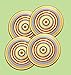 TV Series Two and a Half (2-1/2) Men 11.5 inch Dinner Plates (SET OF 4)