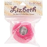 Handy Hands Lizbeth Cordonnet Cotton, 80, Azalea