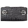 Merona Croco with Buckle Large Open Clutch