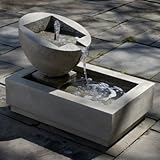 IMAGE OF Campania International Genesis II Cast Stone Fountain Verde - FT-73-VE