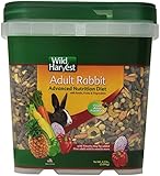Wild Harvest WH-83544 Wild Harvest Advanced Nutrition Diet for Rabbits, 4.5-Pound