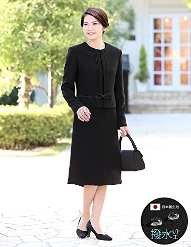 ブラックフォーマル レディース ワンピース 喪服 礼服 BS-903V [5～21号]