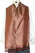 Neck Scarf Silk Exclusive Workmanship India Clothes 22 x 72 inches (srfp286)