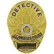 Los Angeles Police Officer Detective Badge Pin 1"