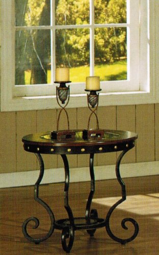 End Table with Nail Tone Finish