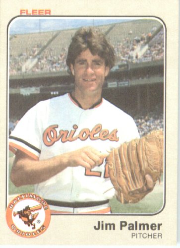 1983 Fleer # 69 Jim Palmer Baltimore Orioles Baseball Card