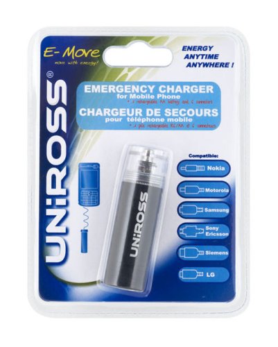 Uniross Emergency 1 Charger- Black